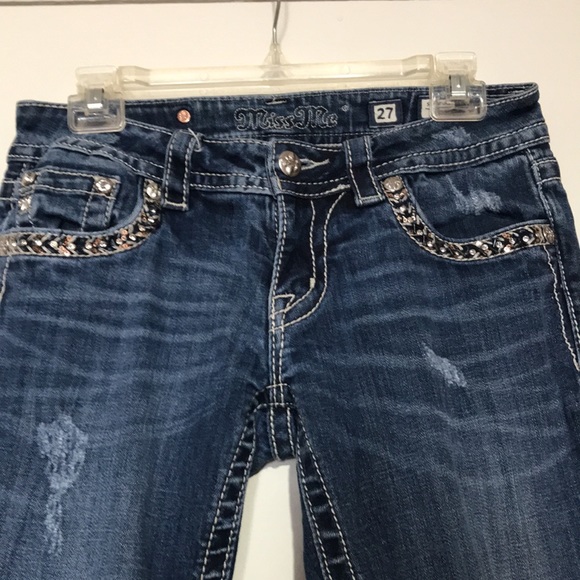 MISS ME Signature Boot Jeans size 27 - Picture 4 of 12